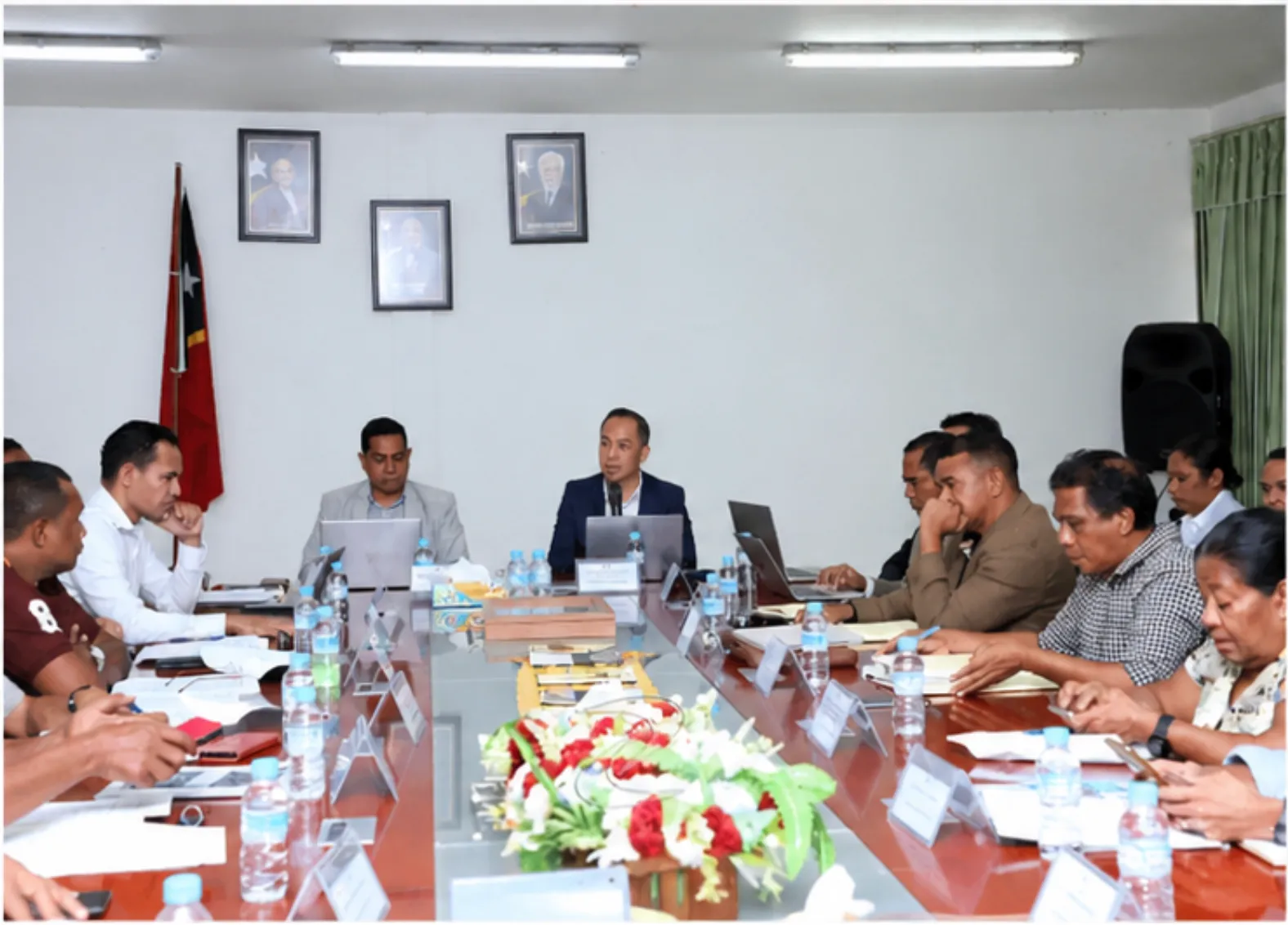 EMG-MRT Ilimanu leadership and stakeholders at the TradeInvest Technical Commission session