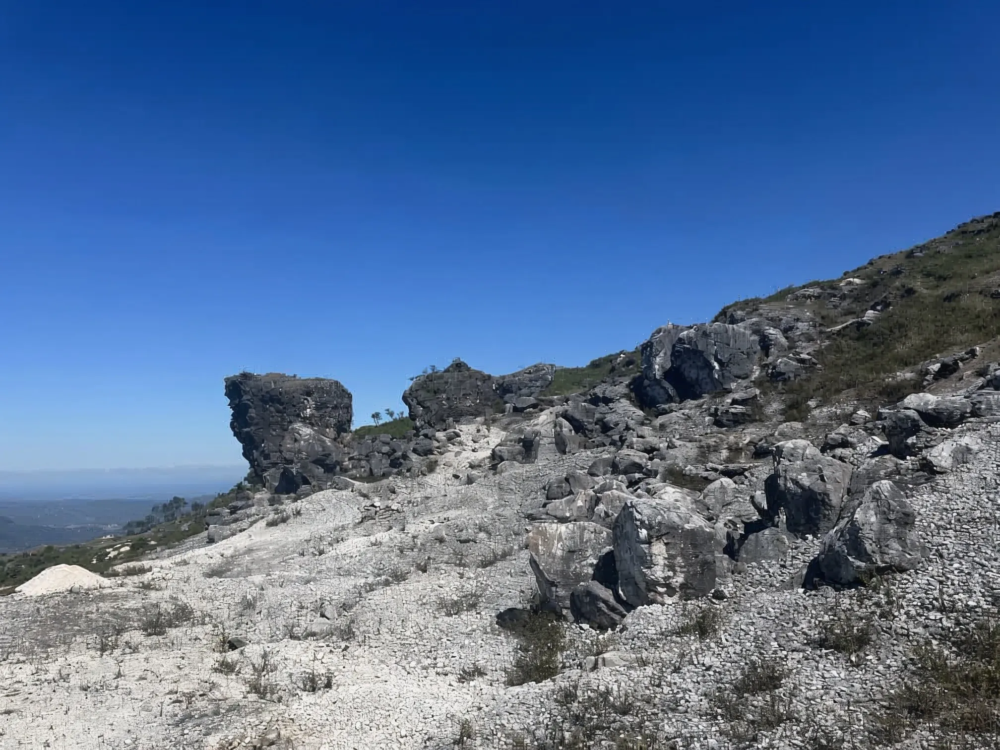 Timor-Leste marble quarrying landscape